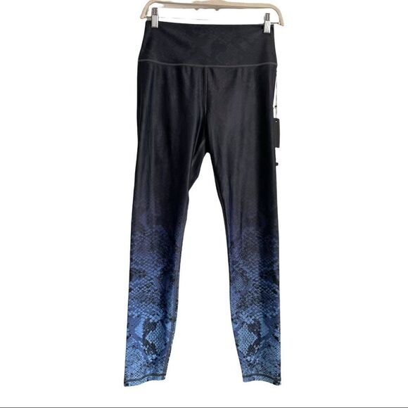NWT Carbon38 Snake Print Ombre Leggings - Picture 3 of 8